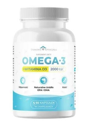 Zdjęcie Domowa Apteczka Omega-3 + Witamina D 60k