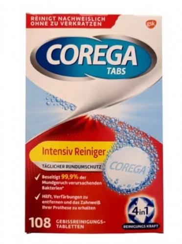 Zdjęcie Corega Tabs Intensiv Reiniger 108 tabl.