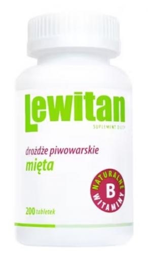 Zdjęcie Lewitan MP  z miętą tabl. 0.42 g 200 szt.