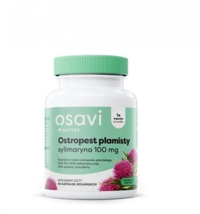 Zdjęcie Osavi Ostropest Plamisty 100 mg 120k.