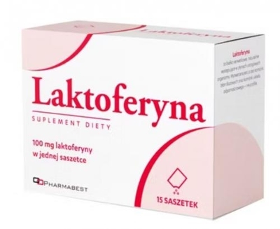 Zdjęcie Laktoferyna prosz.dosp.zaw.doust 0,1g 15sa