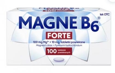 Zdjęcie Magne-B6 Forte tabl.powl. 0,1g+0,01g 60tab