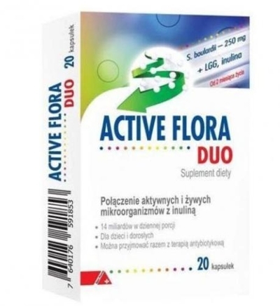 Zdjęcie Active Flora DUO kaps. 20 kaps.