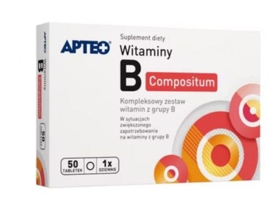 Zdjęcie APTEO Vitaminum B compositum tabl.powl. 50