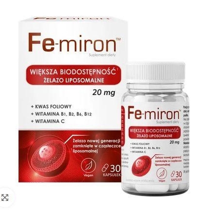 Zdjęcie Domowa Apteczka Fe-miron 30 kaps.