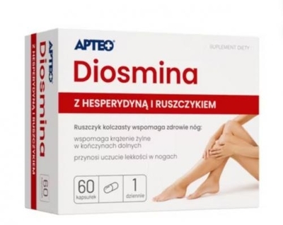 Zdjęcie Diosmina APTEO z hesperyd 450mg+50mg60t.