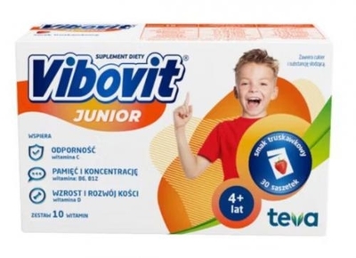 Zdjęcie Vibovit Junior truskaw. 30 sasz.