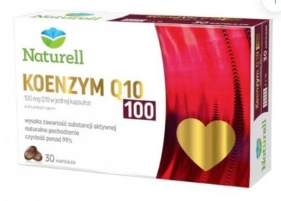 Zdjęcie NATURELL Koenzym Q10 100 kaps. 30 kaps.