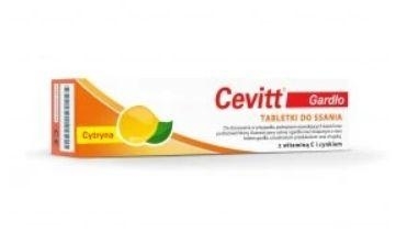 Zdjęcie Cevitt Gardło cytryna tabl.dossania 20tabl