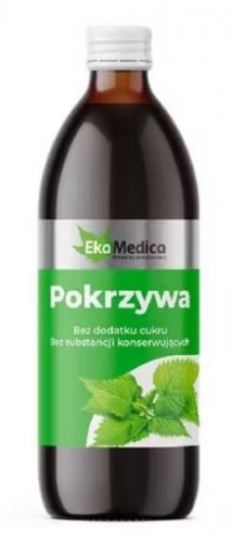 Zdjęcie Pokrzywa 99,8% Sok EkaMedica 1000ml
