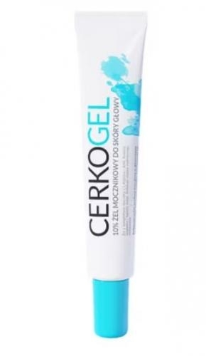 Zdjęcie CERKOGEL Żel 10% do skóry głowy 50 g