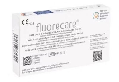 Zdjęcie Fluorecare SARS-CoV-2 & Grypa A/B & RSV Ze