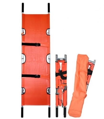 Zdjęcie Nosze transportowe składane lekkie z pasami i torbą