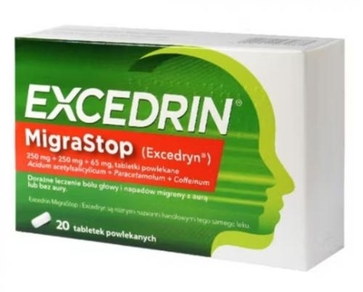 Zdjęcie Excedrin Migra Stop tabl.powl.10szt