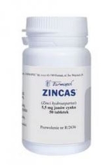 Zdjęcie Zincas forte 0.15g 50 tabl.