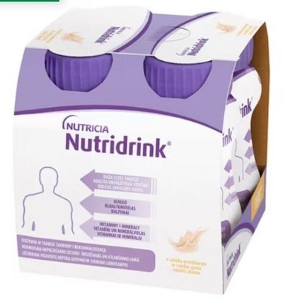Zdjęcie Nutridrink o sm. waniliowym płyn 4szt.a125