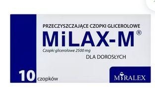 Zdjęcie MiLAX-M Czopki glic.dla dorosł. 2,5g