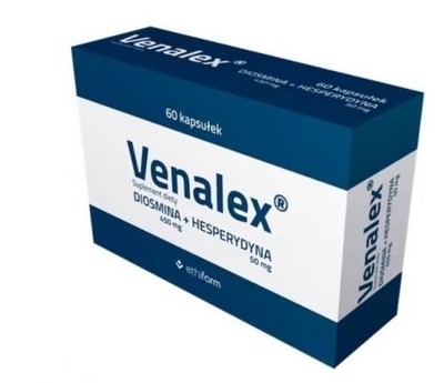Zdjęcie Venalex kaps. 0,5 g 60 kaps.