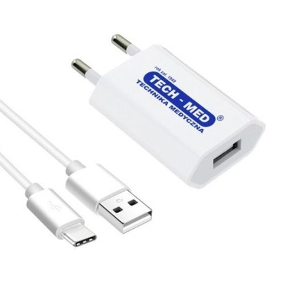 Zdjęcie Zasilacz sieciowy TECH-MED oryginalny USB typu C