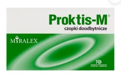 Zdjęcie Proktis-M czop.doodbyt. 10 czop.