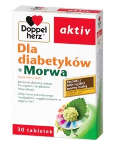 Zdjęcie Doppelherz Aktiv Dla Diabetyków + Morwa ta