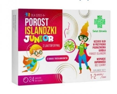 Zdjęcie Porost islandzki Junior z laktofer ŚZ*24