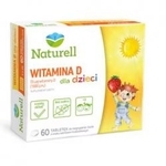 Zdjęcie NATURELL Witamina D dla dzieci tabl. 60tab
