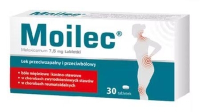 Zdjęcie Moilec tabl. 7,5 mg 20 tabl.