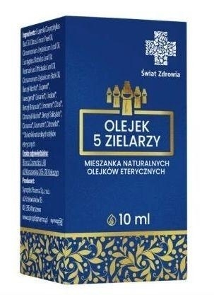 Zdjęcie ŚWIAT ZDROWIA Olejek 5 Zielarzy mieszanka 