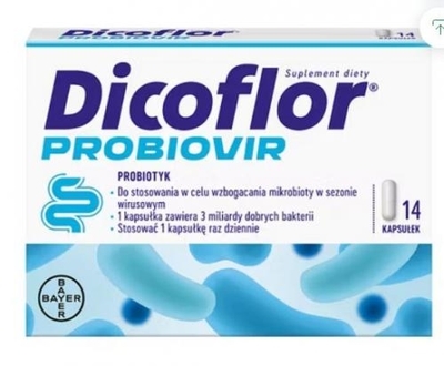 Zdjęcie Dicoflor Probiovir kaps. 14 kaps.