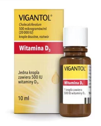 Zdjęcie Vigantol krople 10 ml