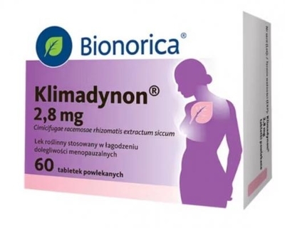 Zdjęcie Klimadynon tabl.powl. 2,8 mg 60 tabl.