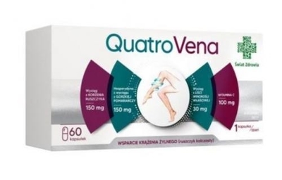 Zdjęcie Quatro Vena Świat Zdrowia kaps. 60 kaps.