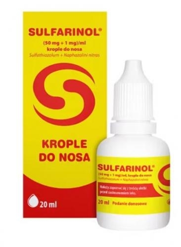 Zdjęcie Sulfarinol krople d/nosa 20ml (17g)