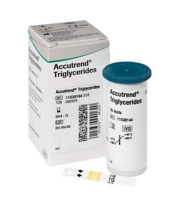 Zdjęcie Accutrend Trójglicerydy test 25 pasków