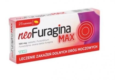 Zdjęcie neoFuragina Max tabl. 0,1 g 25 tabl.
