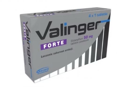 Zdjęcie Valinger Forte 50 mg 4 tabletki