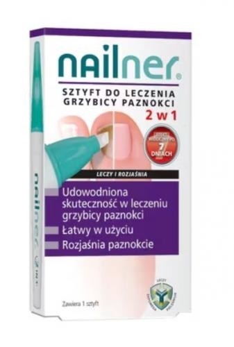 Zdjęcie Nailner sztyft na grzybicę paznokci 4ml