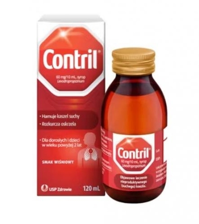 Zdjęcie Contril syrop 60 mg/10ml 120 ml