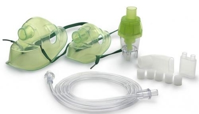Zdjęcie Zestaw do inhalacji nebulizacji GREEN SPEED Omnibus - też do kwasu hialuronowego