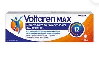 Zdjęcie Voltaren Max żel 0,0232 g/g 180 g (tuba)