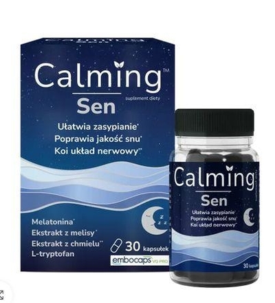Zdjęcie Domowa Apteczka Calming Sen 30 kaps.