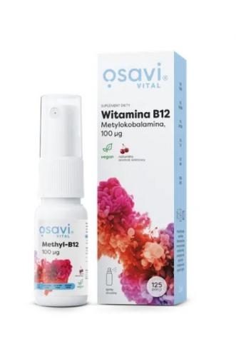 Zdjęcie Osavi Witamina B12 Metylokobalamina 25ml