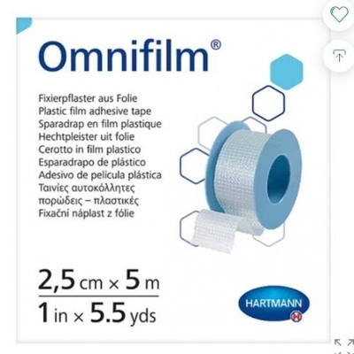 Zdjęcie Plast.OMNIFILM 1,25cmx5m n/kółku porow.f