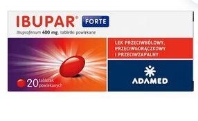 Zdjęcie Ibupar Forte tabl.powl. 400 mg 20 tabl.