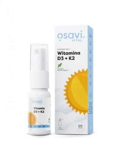 Zdjęcie Osavi Witamina D3 + K2 mięta spray 25 ml