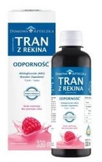 Zdjęcie Domowa ApteczkaTran Z Rekina  malina 330ml