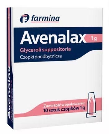 Zdjęcie Czopki glicerynowe 1g 10 szt. Farmina