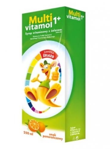 Zdjęcie Multivitamol 1+ z żelazem 250ml