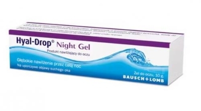 Zdjęcie Hyal-Drop Night Gel Żel do oczu 10 g